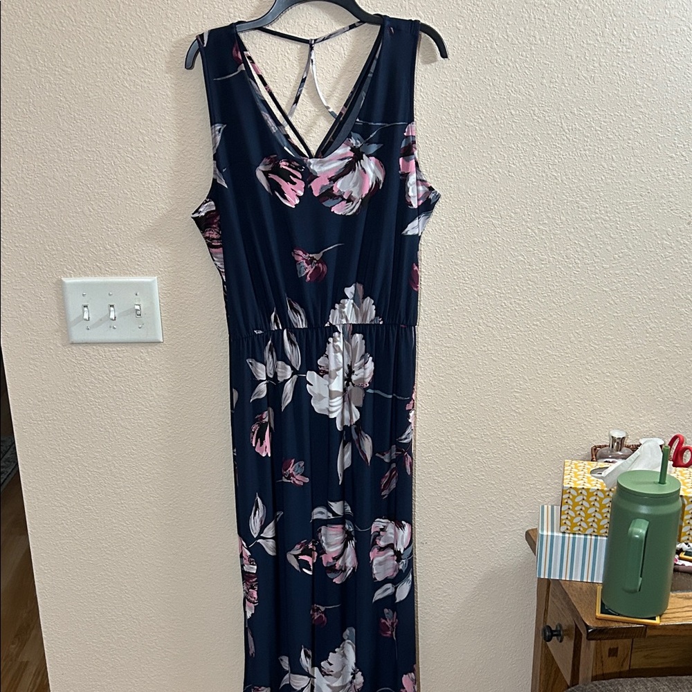 Maurice’s Floral Sleeveless Maxi Dress